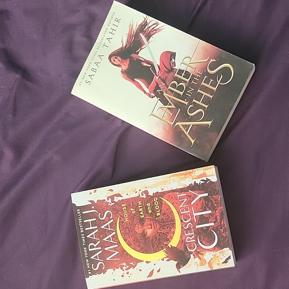 Cresent City Book 1 +Ember in the Ashes Book 1